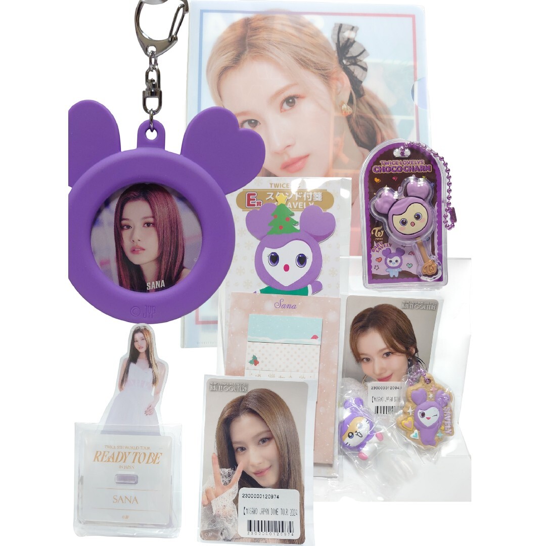 TWICE - 【SANA•サナ】TWICE アクスタ ステッカー ファイル チャーム