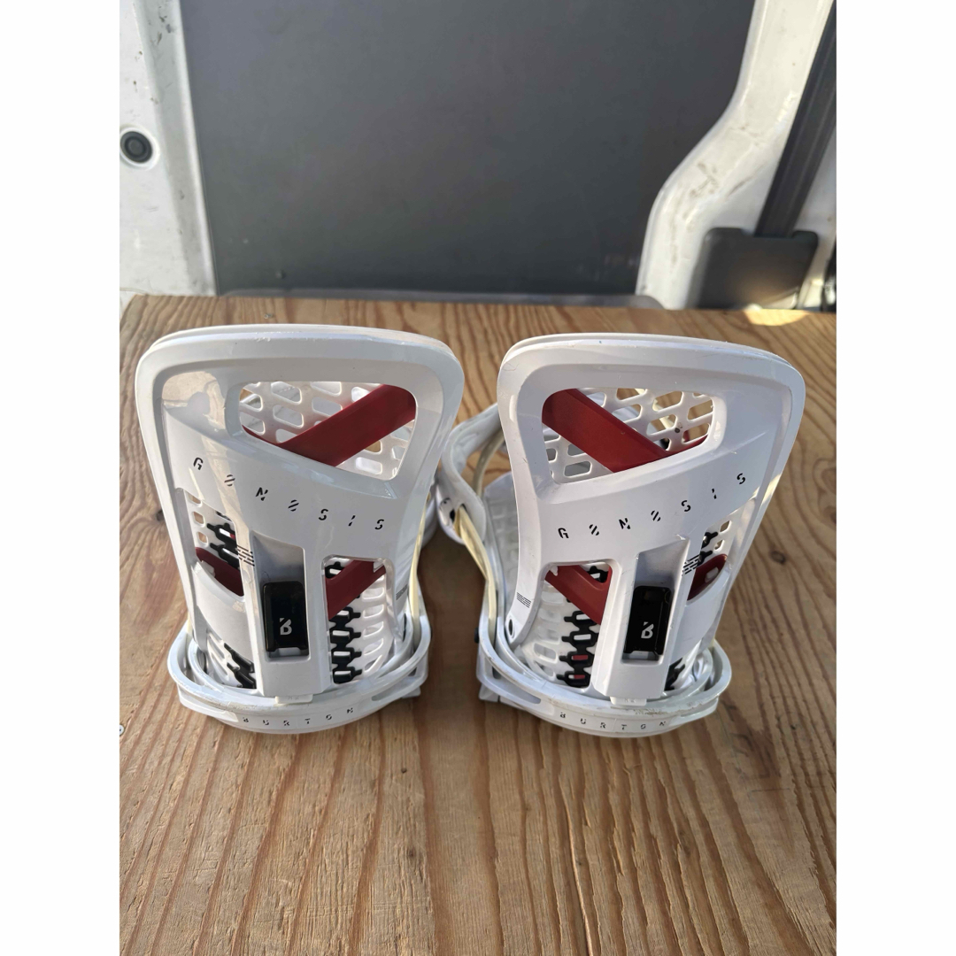 Burton GENESIS 2013 スノーボード ビンディング ホワイト