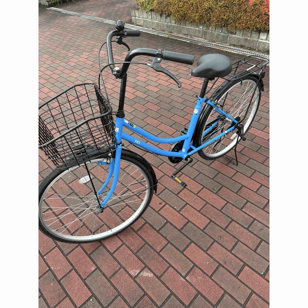 綺麗な水色ママチャリ(26㌅)個人配達致します。お引き取りでも、大丈夫