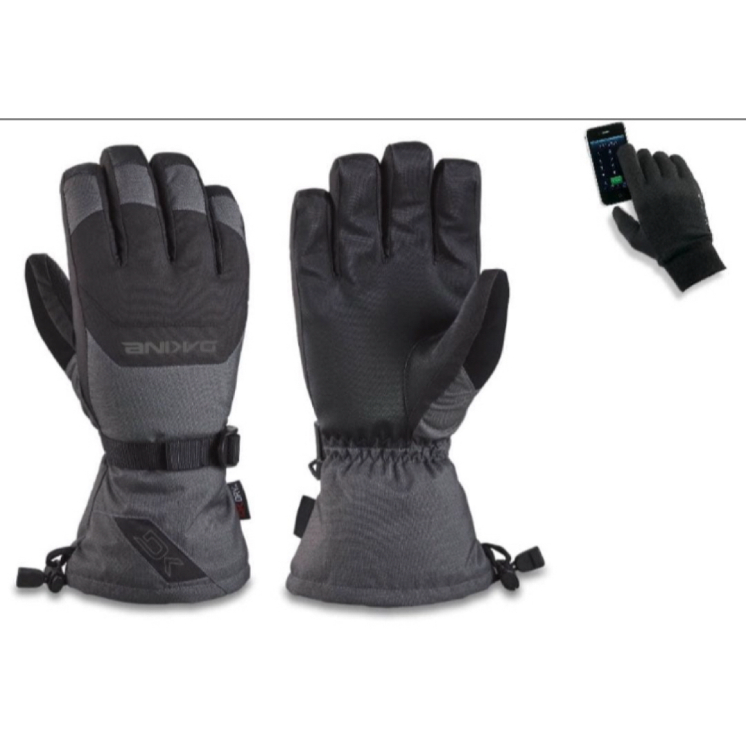 Dakine - 送料無料 新品 DAKINE SCOUT 5本指 スノーグローブ L CARの