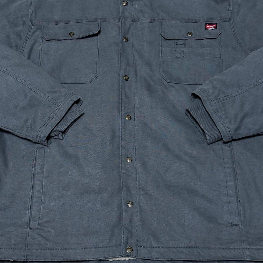 ラングラー ダック地 アクティブジャケット 裏ボア ビッグシルエット 3XL