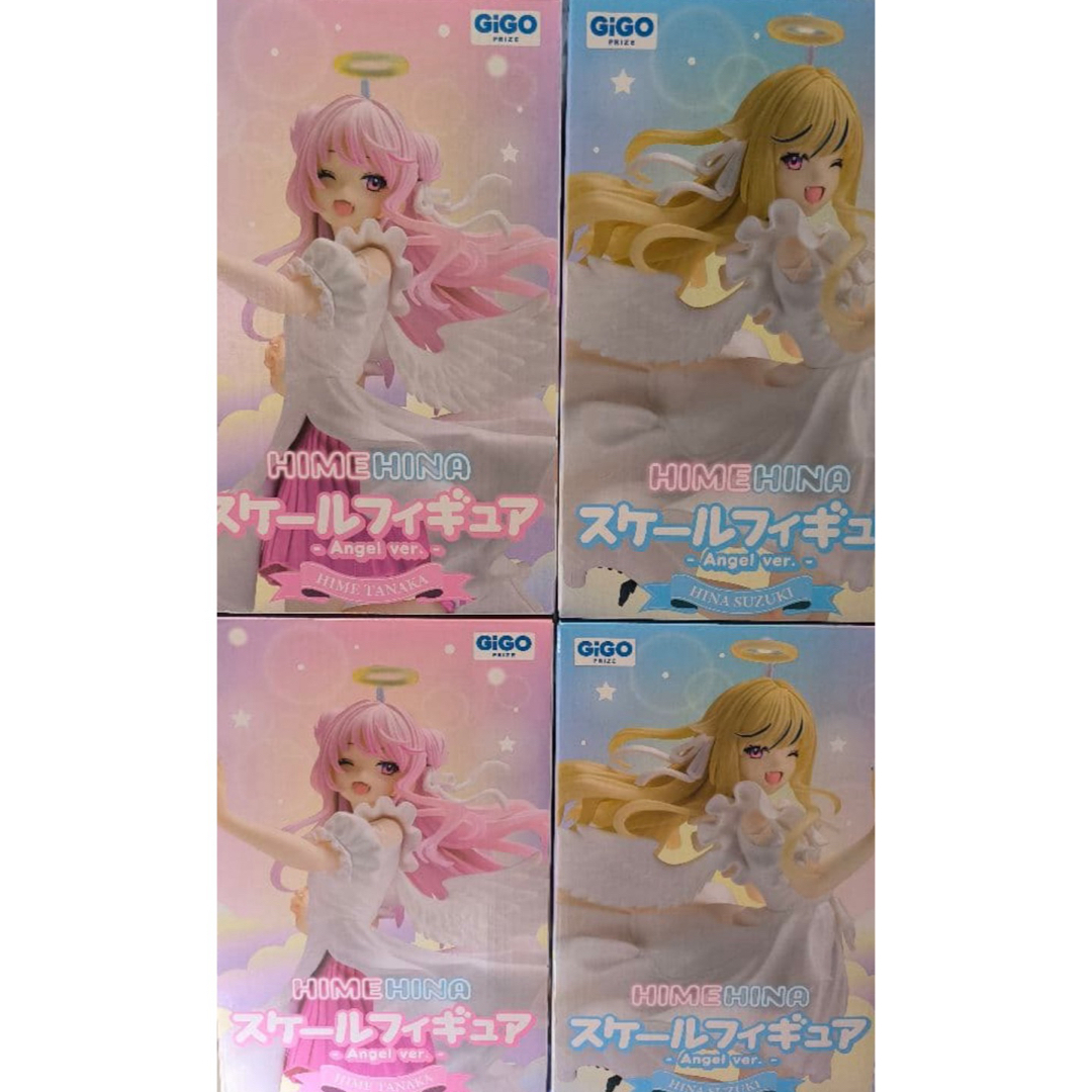 GIGO限定 HIMEHINAスケールフィギュア 鈴木ヒナ 田中ヒメ 4体セットの