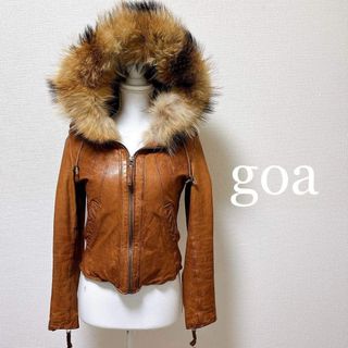 ジャケット・アウター goa Riders leather fur jacket goa（ライダース
