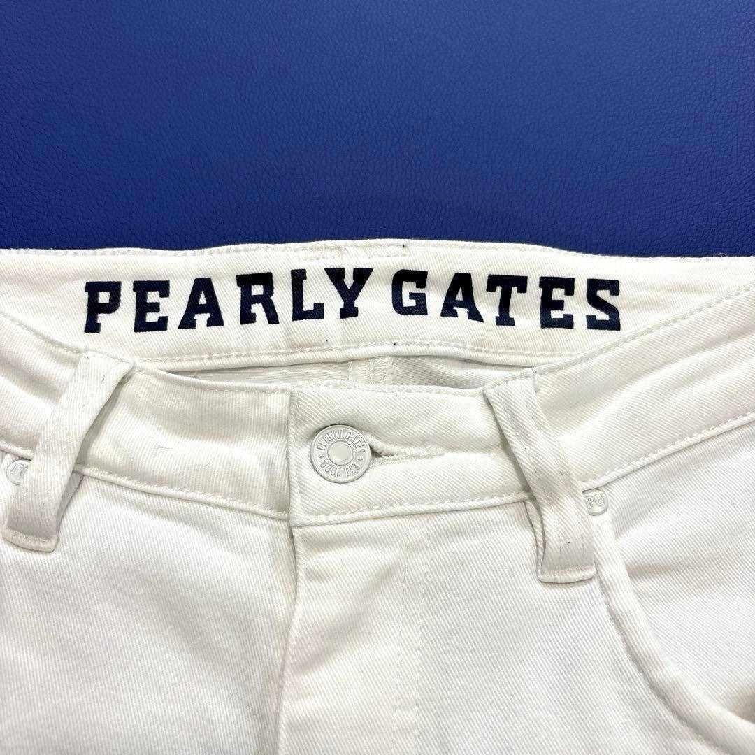 PEARLY GATES - パーリーゲイツ ロングパンツ 1/M ホワイト オール
