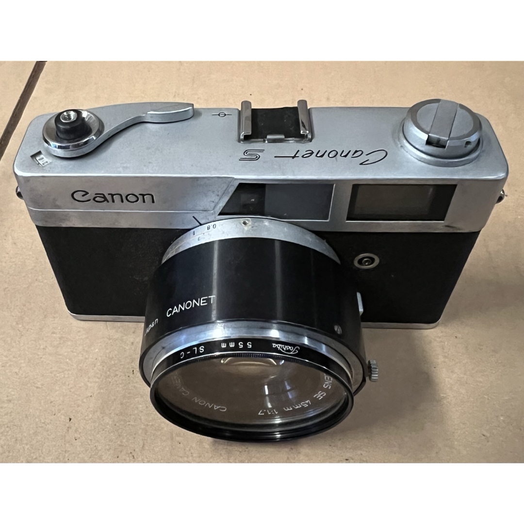 Canonet QL17 CANON LENS SE 45mm 1:1.7