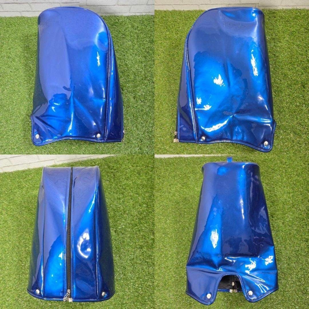 XXIO - XXIO ゼクシオ エナメルキャディバッグ 青 メタリック 良品の