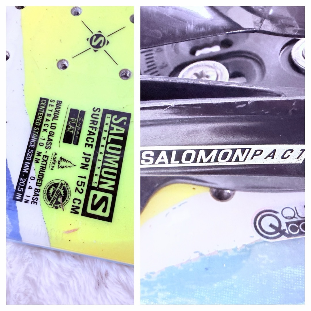 SALOMON - 初心者おすすめ SALOMON SURFACE 152cm 5点セット ケース付