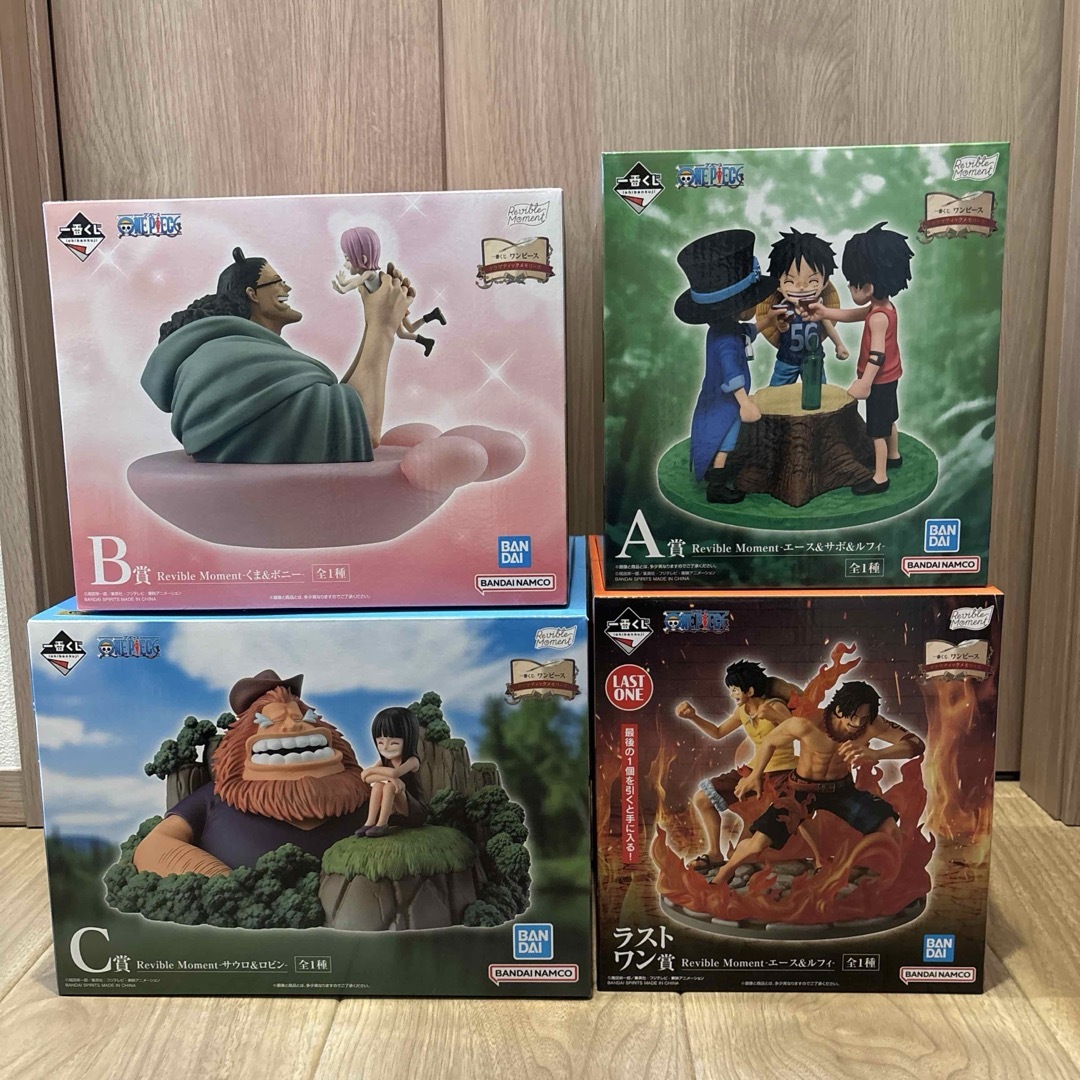 ONE ワンピース 一番くじ ドラマティックメモリーズ A賞＋E賞まとめ