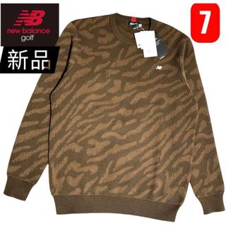 new balance golf - 新品 NEW BALANCE GOLF メンズ ゴルフニット 総柄