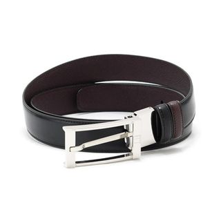 Dunhill - Dunhill ダンヒル シルバー スクエア ロゴバックル レザー