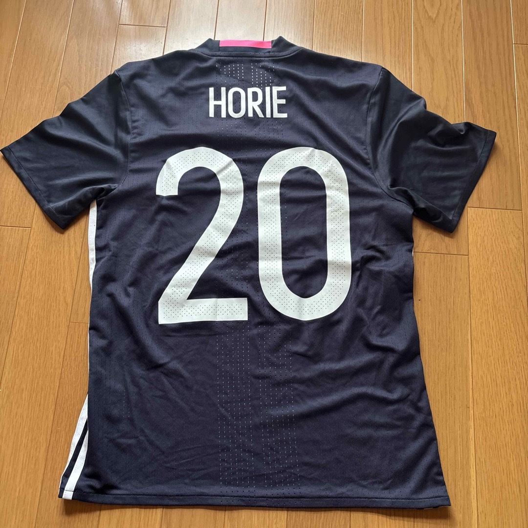 日本代表 サッカー なでしこジャパン 20 HORIE アディダスTシャツ