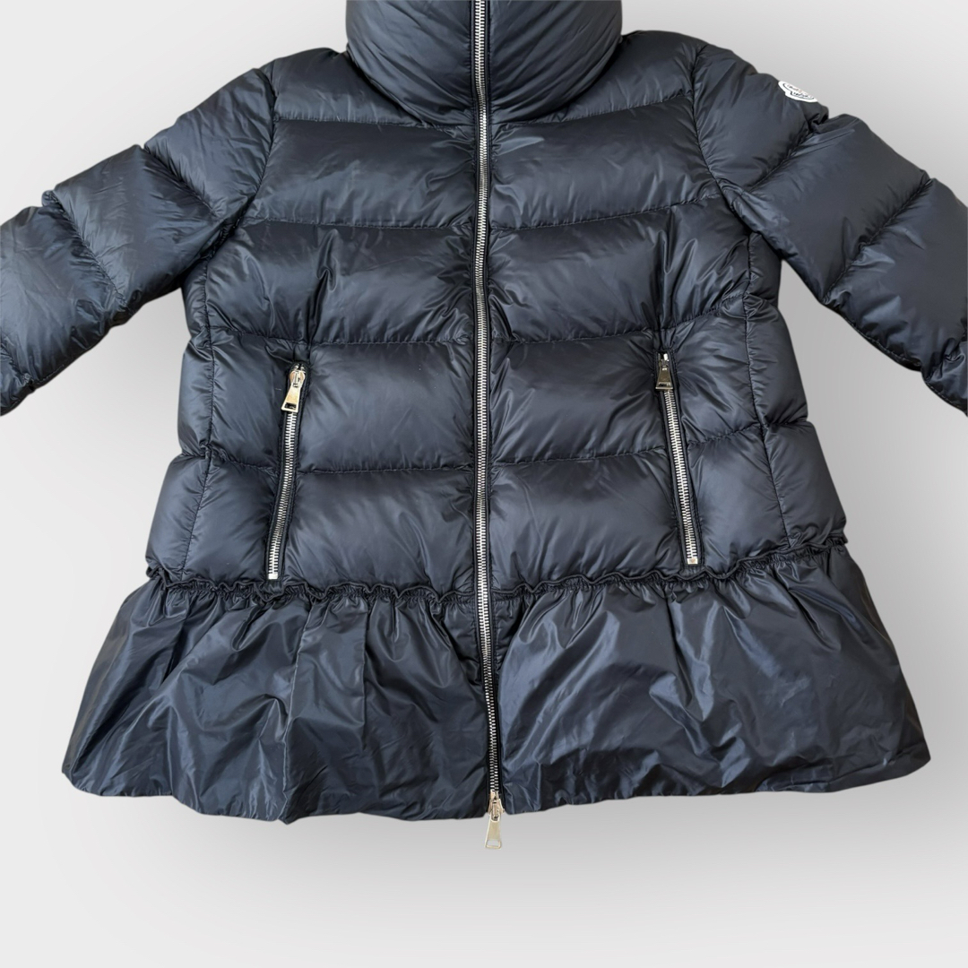 MONCLER - 良品 MONCLER ANET フリル ダウンジャケット ブラック 黒 M
