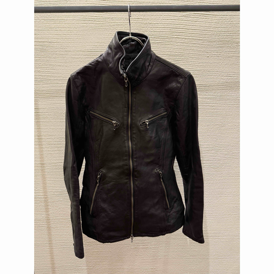 00s archive fuga leather biker jacket