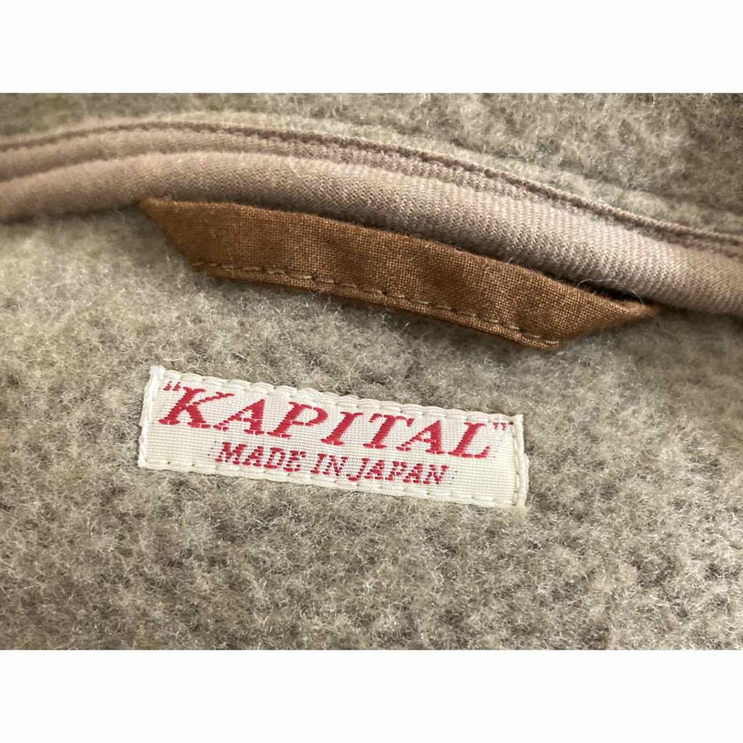 KAPITAL - KAPITAL キャピタル チロルウール 鶯ダッフル コートの通販