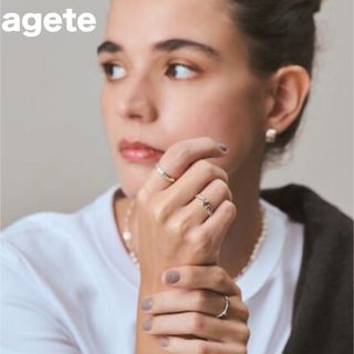 agete（リング(指輪) ・ ブラウン/茶色系）のフリマアイテム一覧