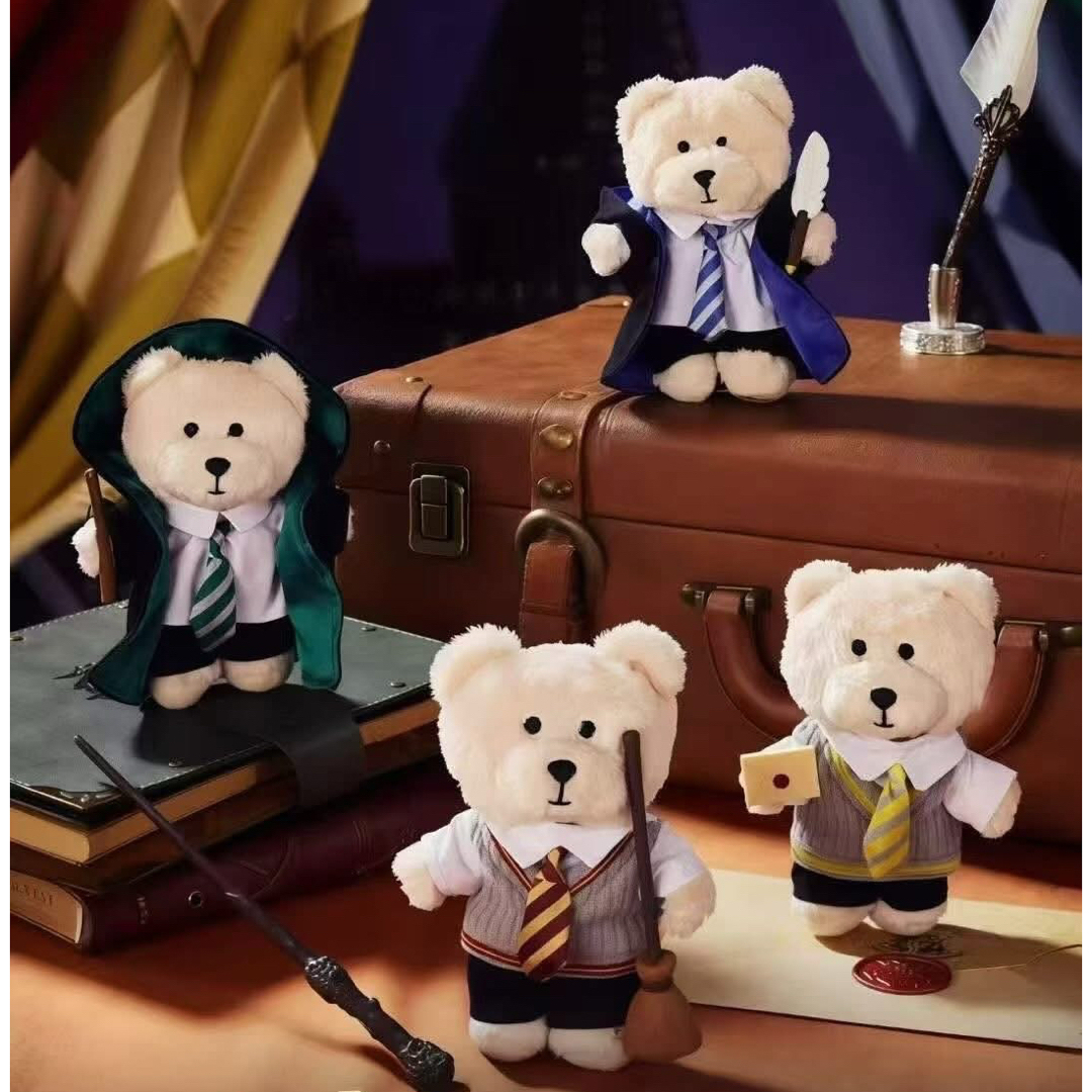 中国 スターバックス ハリーポッター ベアリスタ キーホルダー 4点