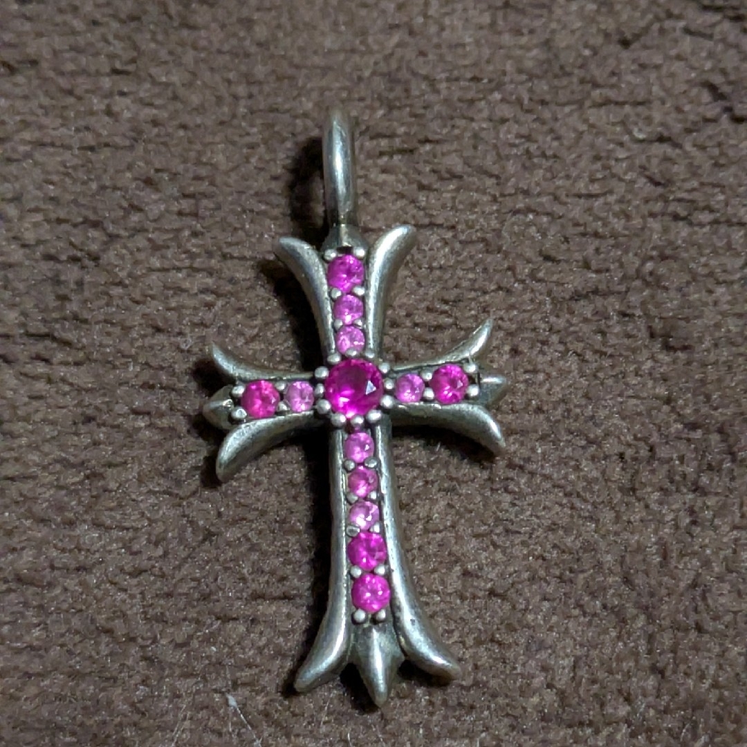 Chrome Hearts - クロムハーツのタイニーCHクロスチャーム with パヴェ