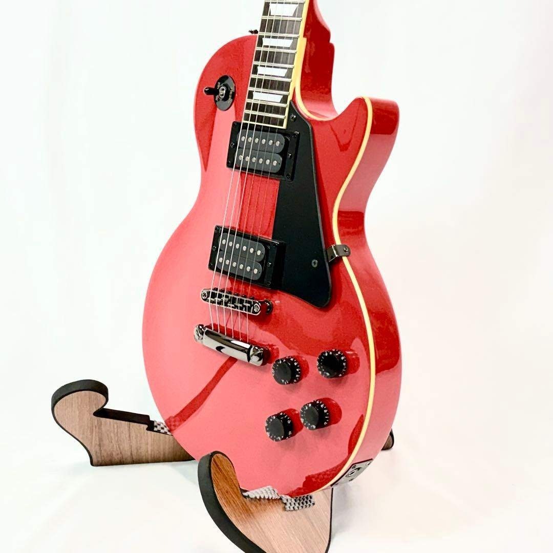 Maison レスポール セットネック ギブソンヘッド ワインレッド 音出し