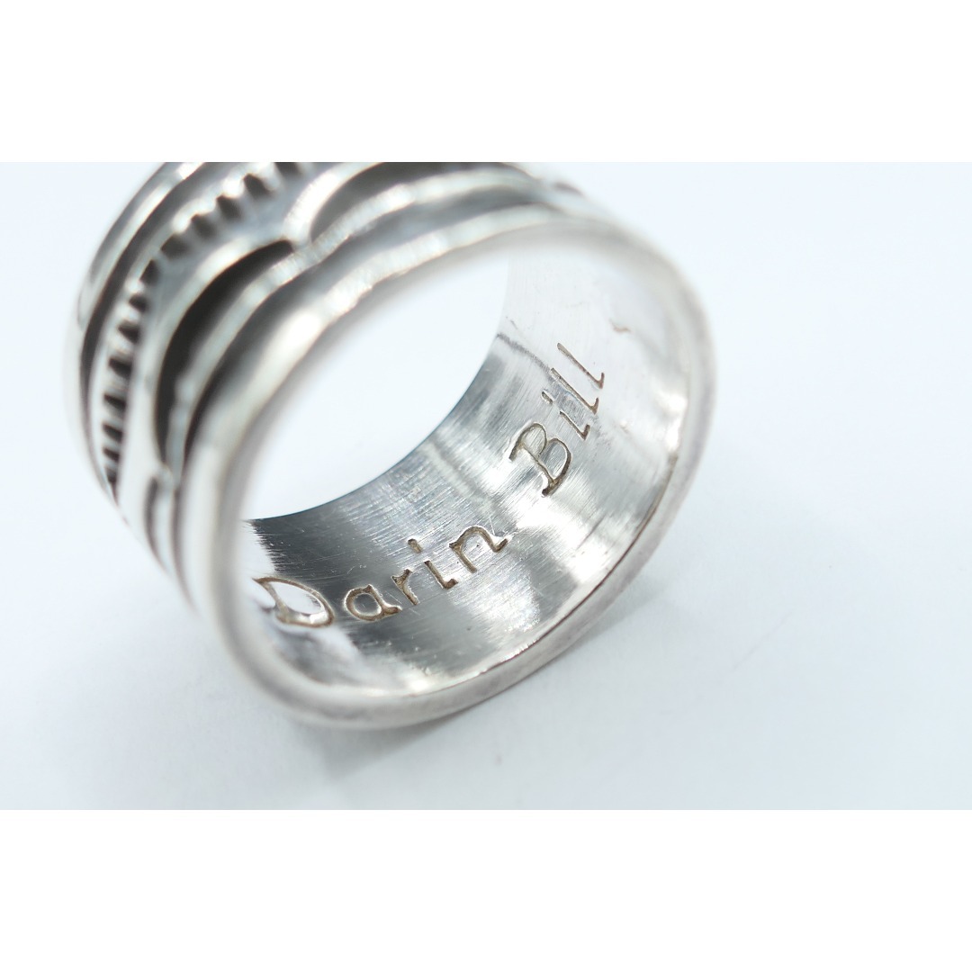 INDIAN JEWELRY - 美品 13号 ナバホ Darin Bill ダーリン・ビル リング