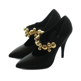 PRADA - 美品 プラダ PRADA パンプス チェーン フラットパンプス