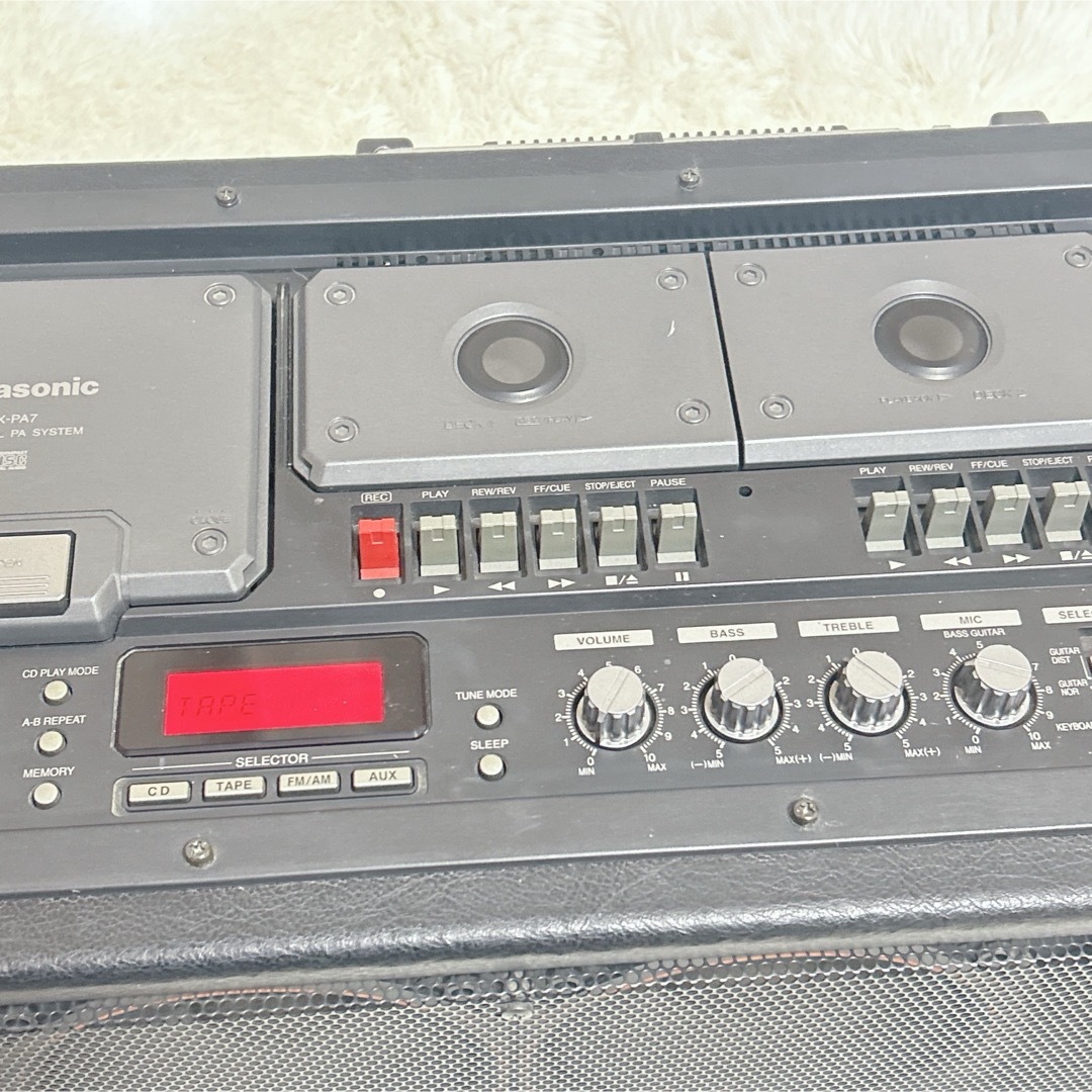 Panasonic - 美品 PANASONIC パナソニック RX-PA7 CDラジカセ 希少の