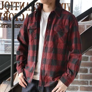 DELUXEWARE - ☆日本製 DELUXEWARE 40's DUCKSBUCK ダック生地 シャツ