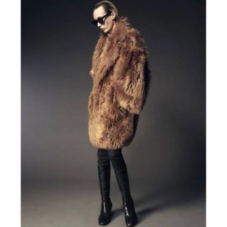 SAINT LAURENT - サンローラン ムートンジャケット サイズ44の通販 by