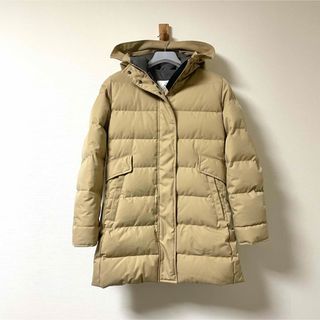 Pyrenex - 美品ピレネックス ボルドー36 ベージュ ファー フードの通販