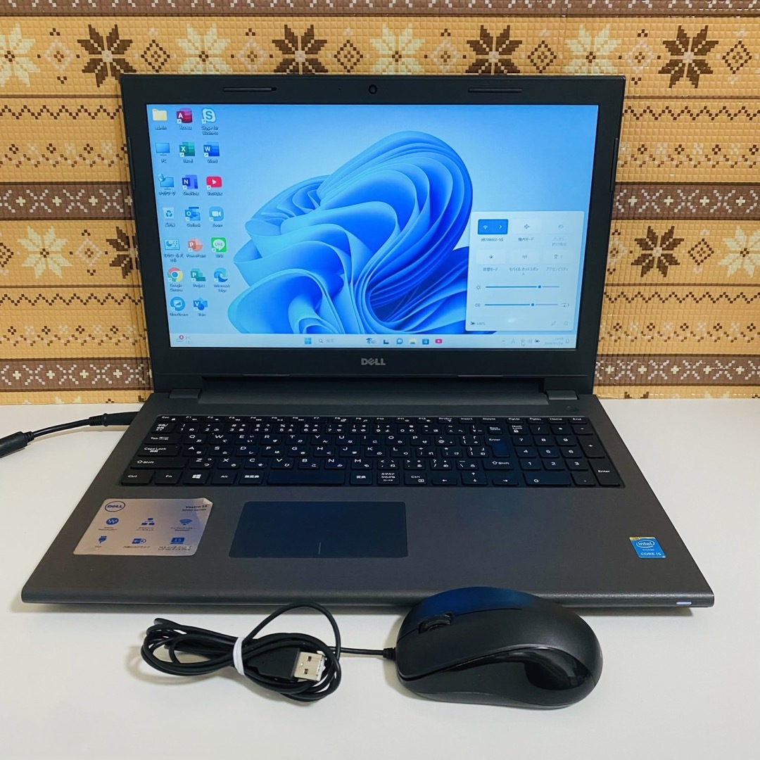 DELL - Y53 Dellノートパソコン i5メモリ8G高速Windows11オフィス付き