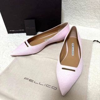 PELLICO - ペリーコ PELLICO パンプス 美品 37 ピンク 星玲奈の通販 by