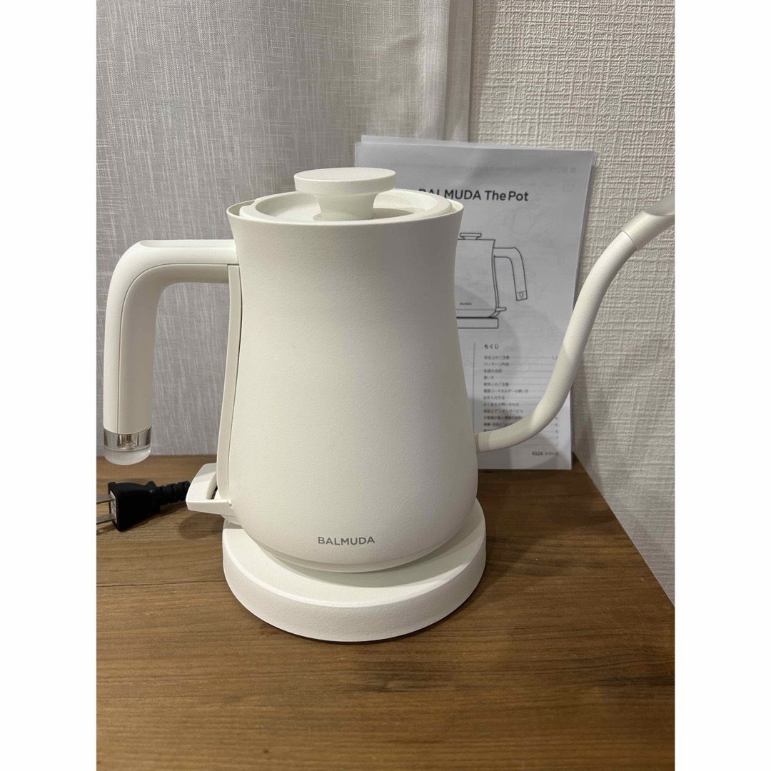 BALMUDA - 未使用 BALMUDA The Pot バルミューダ ケトル ホワイトの