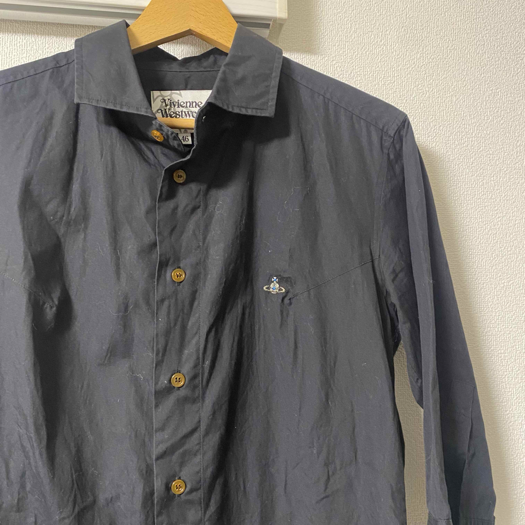 Vivienne Westwood - Vivienne Westwood オーブ刺繍 ブラック長袖