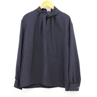 Theory luxe - 【theory luxe】ウォッシャブルブラウス(濃紺)の通販 by