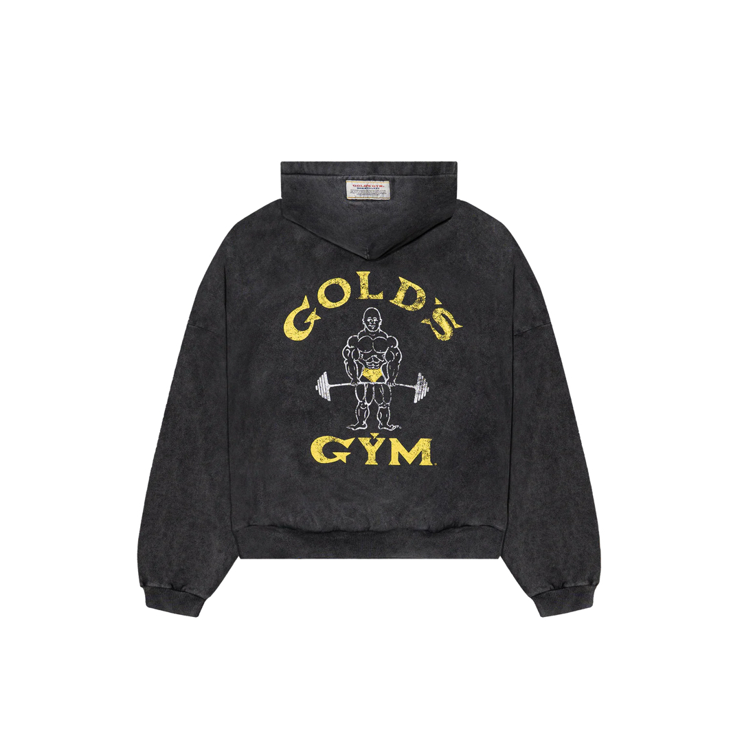 GOLD'S GYM - 【新品】LÝFT × GOLD'S GYM LOGO HOODIE 黒の通販 by