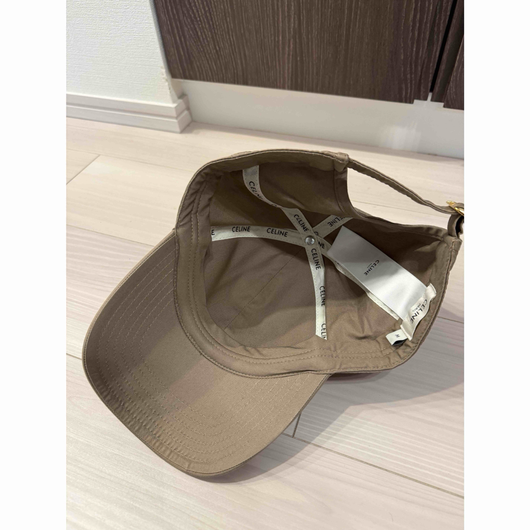 CELINE - 【美品】セリーヌ トリオンフ ベースボールキャップ