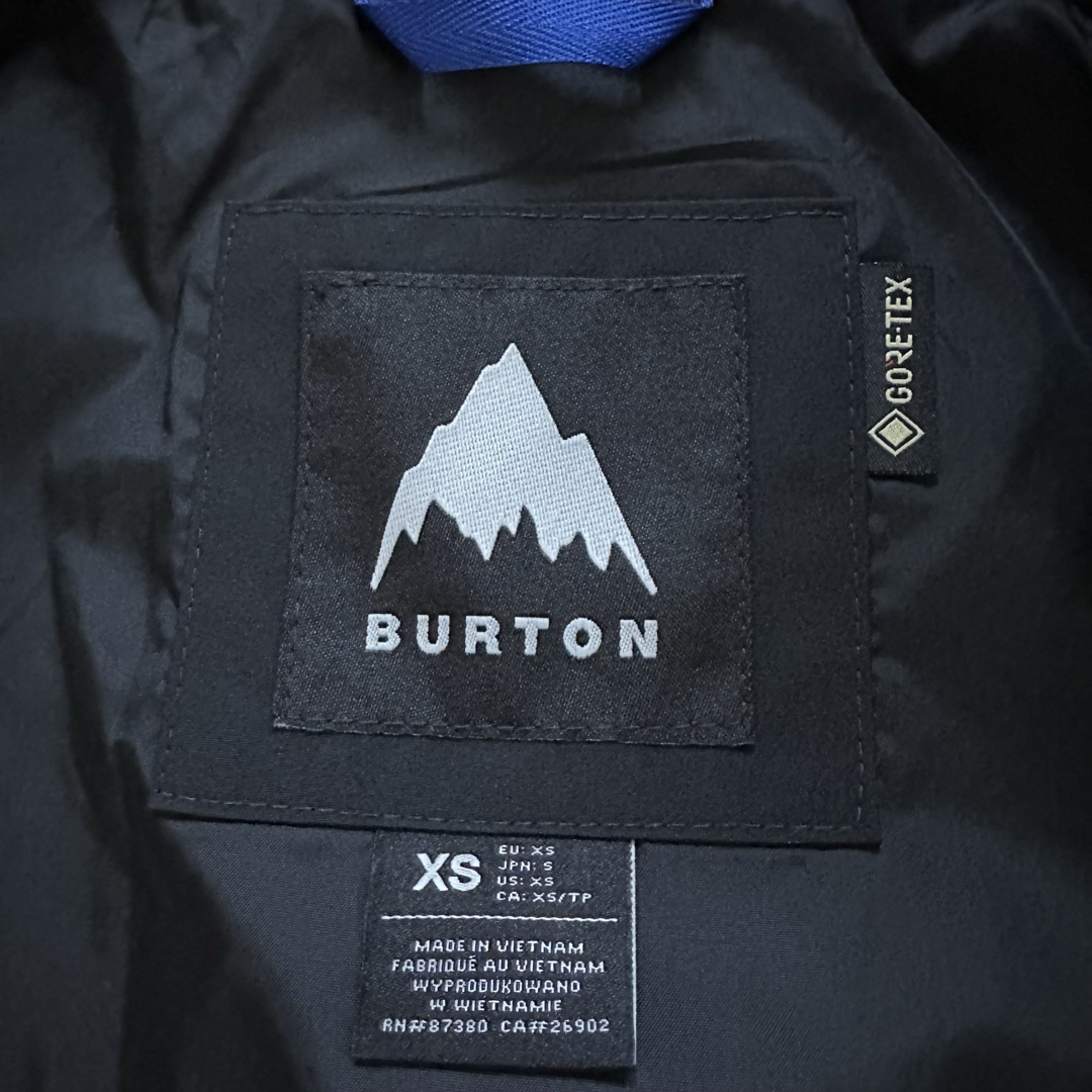 BURTON - 美品 BURTON バートン リザーブ GORE-TEX 2L ジャケット XSの