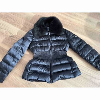 PRADA - PRADA ブラック ダウンジャケット ファー付きの通販 by shopix