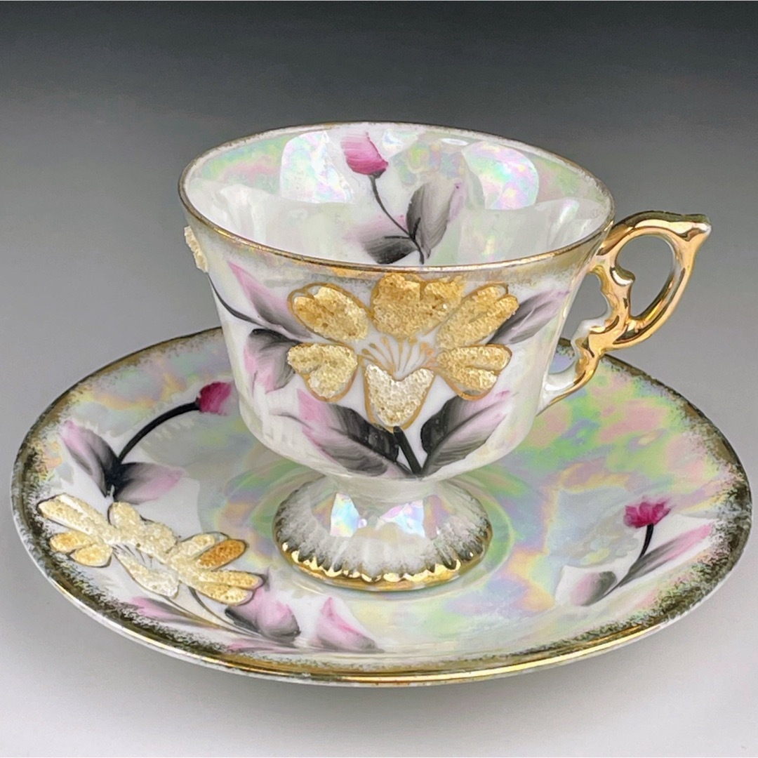 Noritake - 【希少】オールドニッポン コラレン カップ＆ソーサー