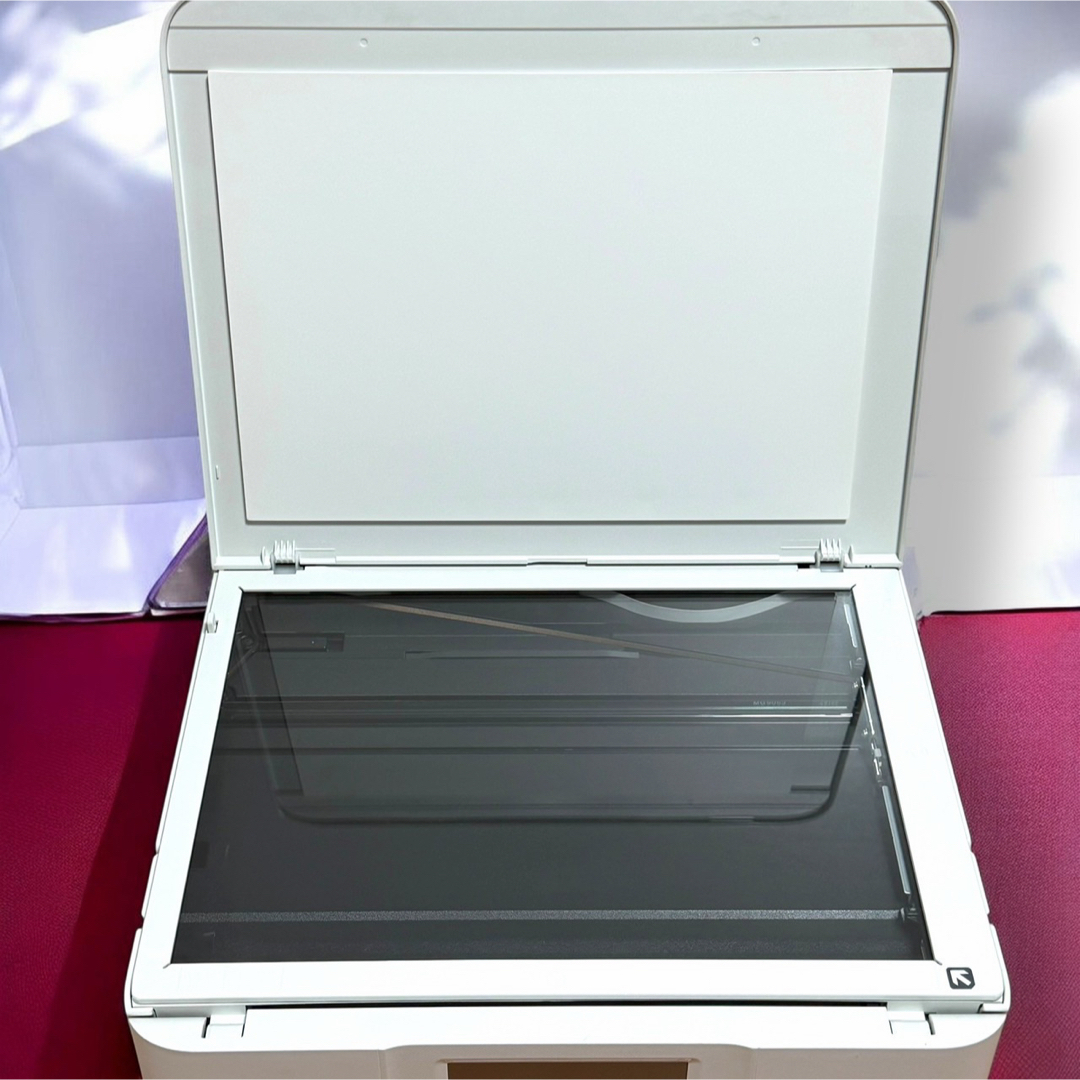 EPSON - ☆極美品 エプソン EP-881AW ホワイト A4 インクジェット