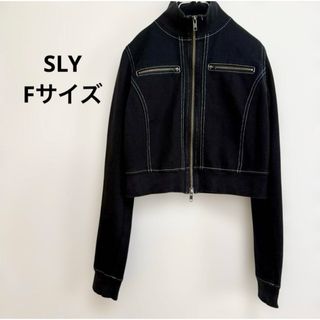 SLY - MICHIXSLY F／LEATHER ジャケット♡ブラウンの通販 by n&k