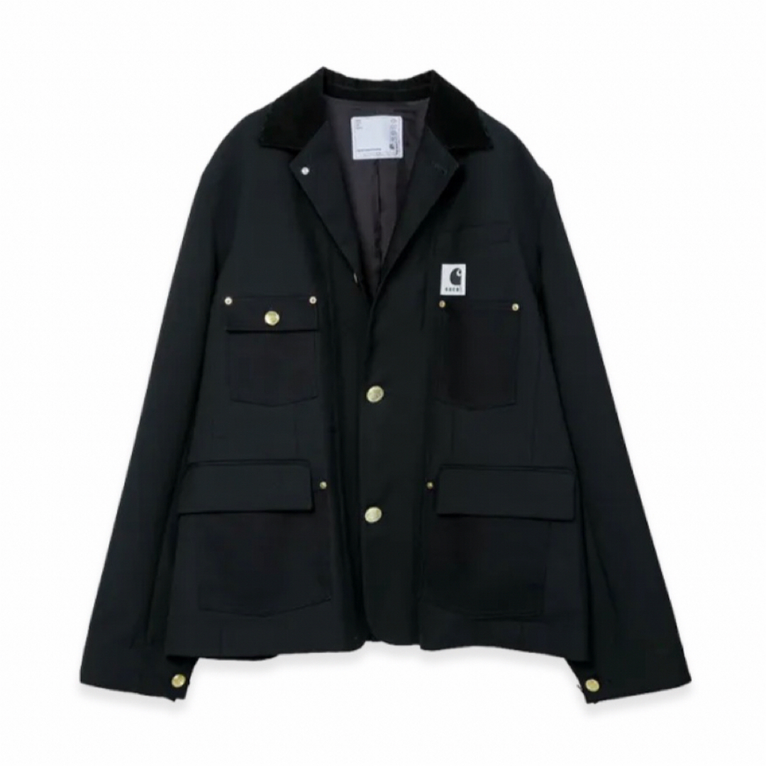 sacai - sacai x Carhartt WIP Jacket ブラック サイズ2の通販 by