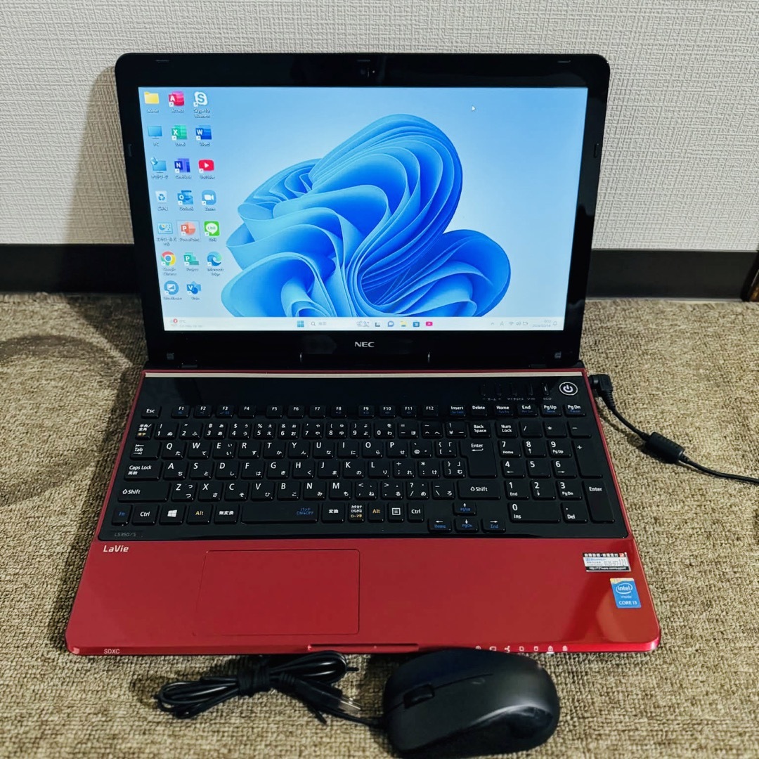 NEC - S235 NECノートパソコンWEBカメラSSD高速Windows11オフィス付の
