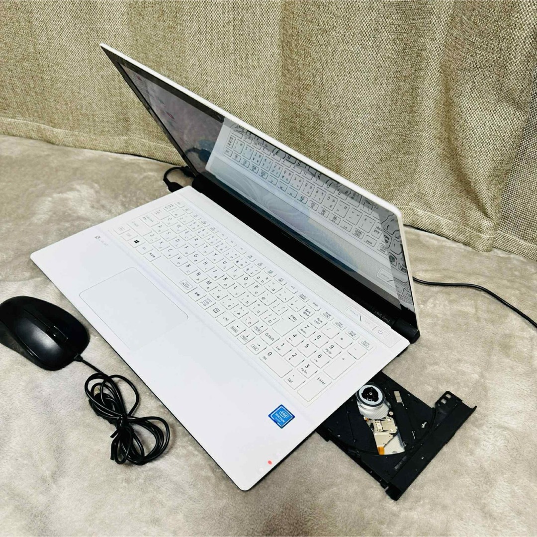 NEC - S241 NECノートパソコンSSDメモリ8G高速Windows11オフィス付きの