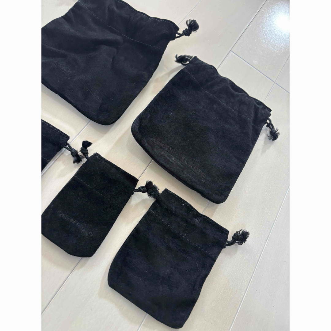 Chrome Hearts - 8枚セット クロムハーツ レザー巾着袋の通販 by