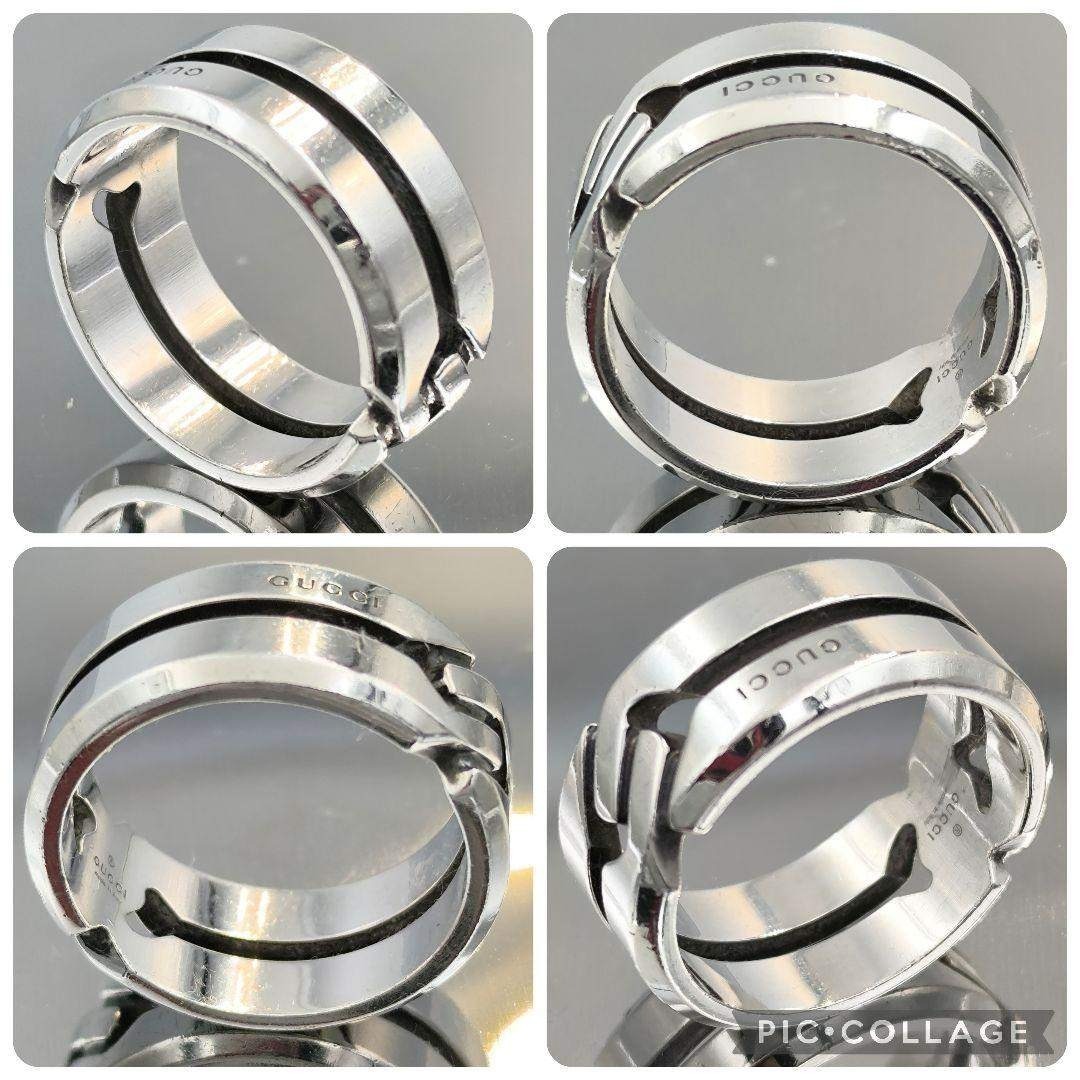 GUCCI - 美品✨GUCCI インフィニティ ノット リング 22号 シルバー925
