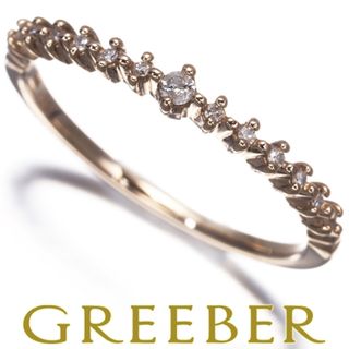 agete - アガット リング ダイヤ ダイヤモンド 0.05ct 透かし フラワー