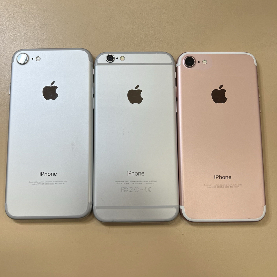 iPhone7 ジャンク3台まとめの通販 by maryo's shop｜ラクマ