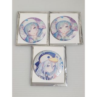 shi-2229様 専用 カラフルピーチトレーディング直筆イラスト缶バッジど