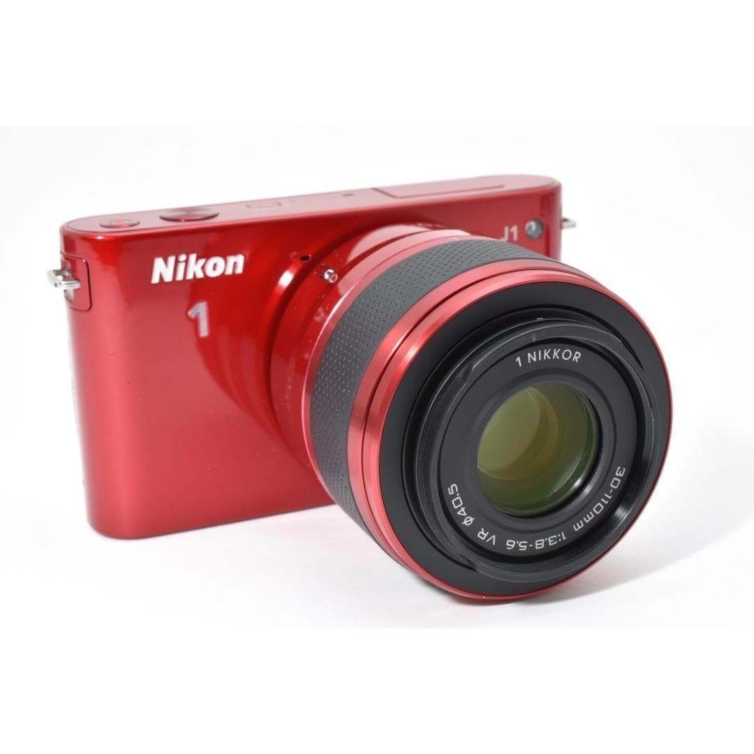 Nikon - 美品❤️ショット数1634回✨Nikon 1 J1 ミラーレス 望遠レンズ
