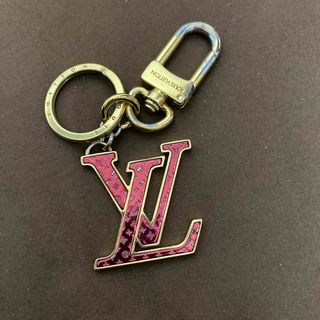 LOUIS VUITTON - ルイヴィトン ポルトクレ LV ナノグラム キーリング